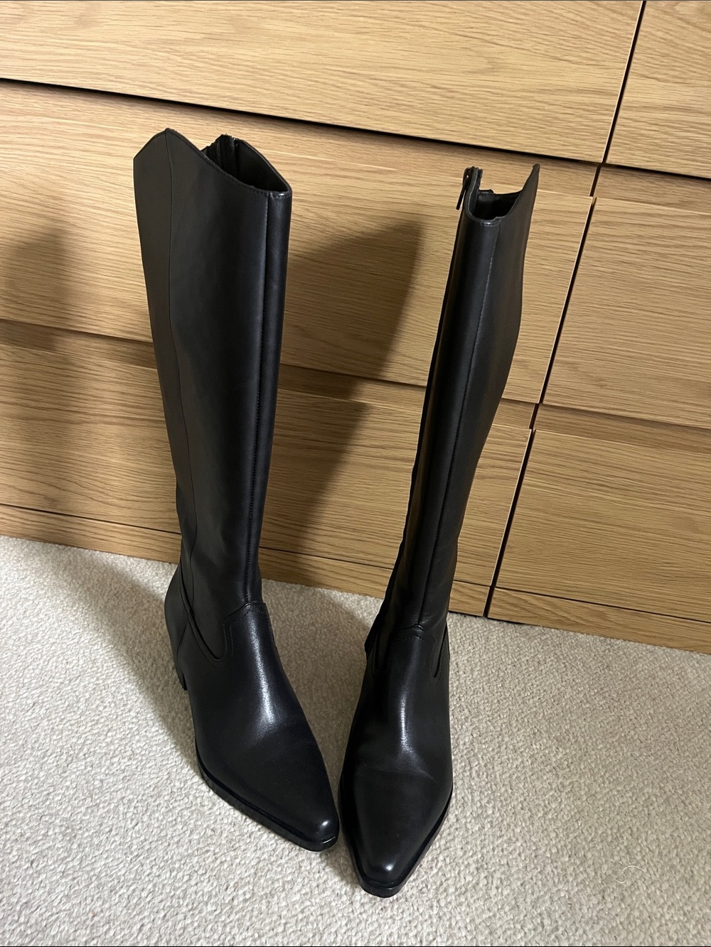 Dolce Vita Virona H20 wide calf leather boots